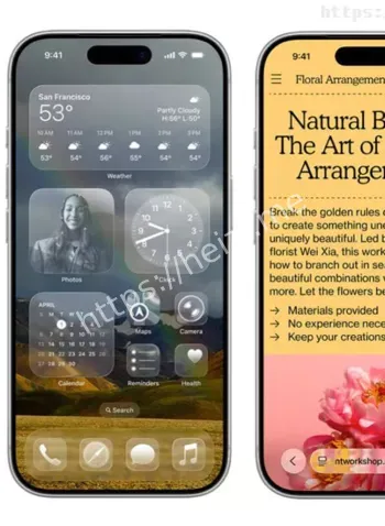 iOS26液态玻璃设计
